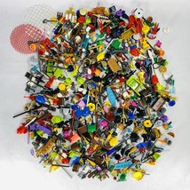 12.8 oz. Lot of Lego Accessories- Food, Tools, Weapons, Clothes, Parts &amp;... - $49.99