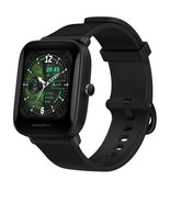 Amazfit Bip U Pro 42mm GPS Fitness Tracker Water Resistant Smartwatch - Black - £46.92 GBP