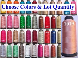 10 CRESCENT Viscose Rayon silk Embroidery Machine Thread 2500Mtr Each Co... - $35.73+