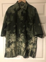 Revue Jamaica Green Hawaiian button up shirt size XXL - £11.96 GBP