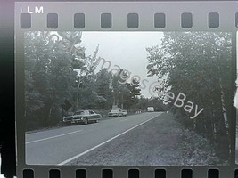 1965 Pontiac Grand Prix owner Road Trip Chicago B&amp;W Negative Strips Photo - £7.63 GBP