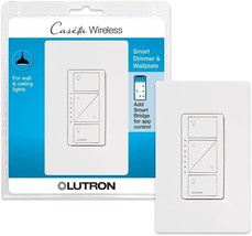 Dimmer Switch For Wall And Ceiling Lights With Wall Plate For Lutron, A | White. - £66.08 GBP