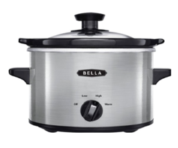 Bella - 1.5-qt. Slow Cooker - Stainless Steel- NEW - £28.31 GBP