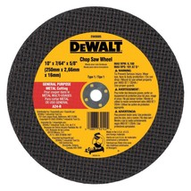 Dewalt Type 1 Chop Saw Wheels () - $15.99
