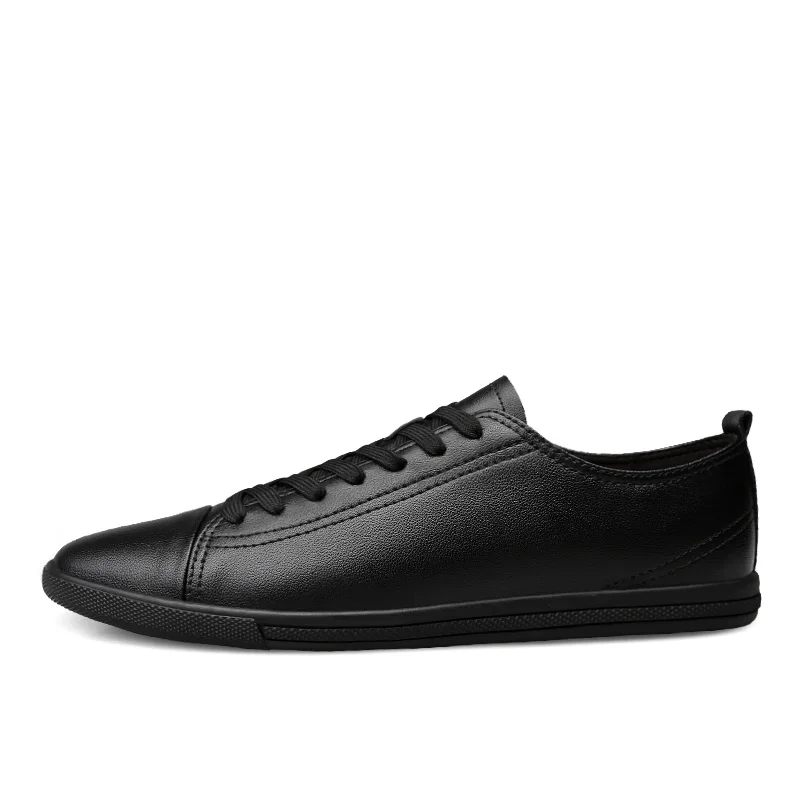 2024 New Fashion Men&#39;s Shoes Casual  Platform Shoes For Men Black White Male Sho - £210.66 GBP