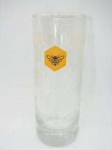 Jack Daniels Tennessee Honey Hi-Ball Frosted Hexagon Honeybee Bee Whiskey Glass - £7.95 GBP