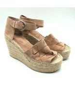 Marc Fisher Womens Sandals Espadrille Wedge Platform Ankle Strap Suede B... - £18.94 GBP