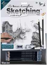 Royal and Langnickel Sketching Made Easy, Fishing Pier - £13.46 GBP