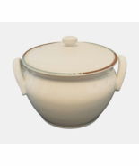Mesa White Sand Dansk Tureen &amp; Lid 8 3/8&quot; Made in Portugal Rust Turquois... - $541.31 MXN