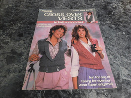 Cross Over Vests by Cathy hardy Leaflet 455 Leisure Arts - £2.36 GBP