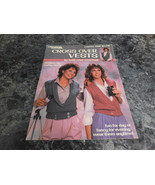 Cross Over Vests by Cathy hardy Leaflet 455 Leisure Arts - £2.35 GBP
