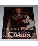 Camelot Theatre Program Richard Harris Christine Ebersole Paxton Whitehe... - $379.94 MXN