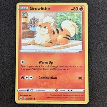 Fusion Strike Pokemon Card (QQ20): Growlithe 032/264 - £1.49 GBP