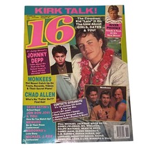 16 Magazine November 1987 Menudo Johnny Depp River Phoenix Duran Duran - $9.89