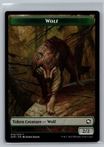 MTG Card #014 T Wolf Token Creature Adventures in the Forgotten Realm - £0.77 GBP