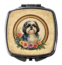 Shih Tzu Elegant Square Compact Mirror - $15.95