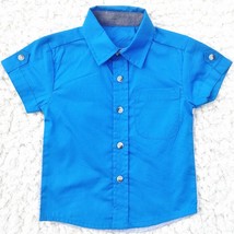 Baby boy clothes Summer 2020 New Boys ShortSleeve Clic Lapel Children Shirts Top - £29.01 GBP