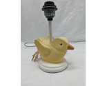 Children&#39;s Yellow Duck Bedroom Lamp Tested Works 9.5&quot; X 6&quot;  - $36.08