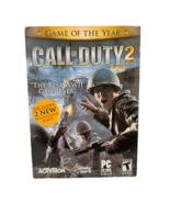 Call Of Duty 2 PC Game CD-ROM 6 Disc Set 2005 CIB - Box, Case, Manual, 6... - £7.43 GBP