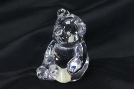 Princess House Crystal Bear Made in West Germany  3 1/4&quot; Tall  Au Plomb - $15.67