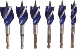 Drill Bit Set for Wood, 4-Inch, 6-Piece (1877239) - £27.68 GBP