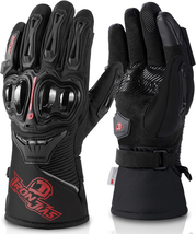 Motorcycle Gloves, Winter Riding Gloves with Touchscreen, 3M Thinsulate Thermal - £21.10 GBP