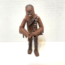 Vintage 2001 Hasbro Star Wars Chewbacca Action Figure Only Jointed 5&quot; - £7.92 GBP