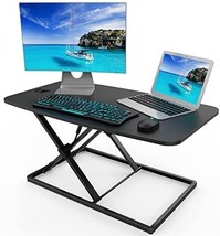 Smug 40In Computer Z Shaped Ergonomic Home Office Desk Table Pc Gaming, Black - £129.88 GBP