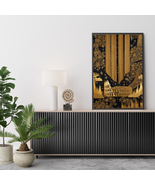 Dark gold Luxury Colosseum Printable Wall Art - $5.52 CAD
