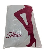 Womens Medium Black Pantyhose Silkies 070206 Control Top USA Noir - $25.91 CAD