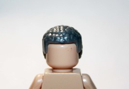 Minifigure Silver Grey Short Afro Hair For Toys - £1.97 GBP