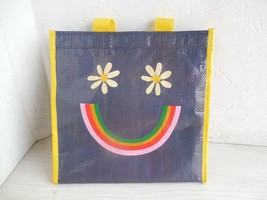 NEW Natural Life Reflective Int Rainbow Smile Lunch Tote Box 10&quot; L x 9&quot; T x 4&quot; D - £15.97 GBP