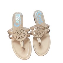 Sam Edelman Circus Women&#39;s Canyon Almond Flat Sandal Size 8 - £24.46 GBP