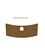 Malibu Axis Swim Platform Step Pad Boat EVA Foam Faux Teak Deck Floor Mat - $385.59 CAD