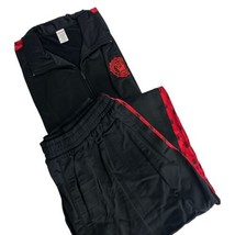 sanctioned violence MMA Red Black Jacket Pants tracksuit mens size XXL - $44.54
