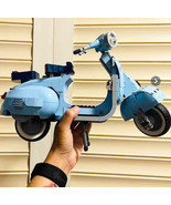 Retro Blue Scooter Building Set – Perfect for DIY, Display, and Collecto... - $91.23 CAD