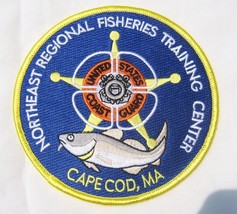 Uscg Patch - Northeast Regional Fisheries Training Center Cape Code, Ma New - £6.26 GBP