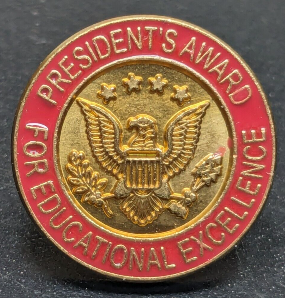 President&#39;s Award for Educational Excellence School Student Red Lapel Ha... - $9.89