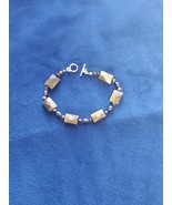 Tiger&#39;s Eye Bracelet with Hematite Beads - $16.95