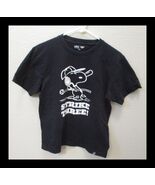UNIQLO Peanuts Snoopy Strike Three Black Tee Size Adult XS - $19.79