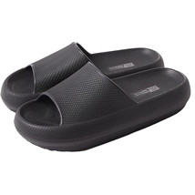 32 Degrees Women&#39;s Size X-Large (11-12) Cushion Slide Shower Sandal, Black - £10.96 GBP