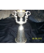 Vintage 25th Silver Anniversary Wedding Cup Silverplate - $468.48 MXN