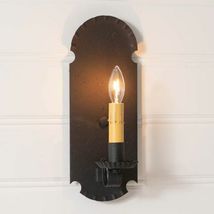 Apothecary Sconce Light in Kettle Black Tin image 2