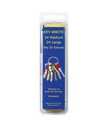 Key-Write Plastic Assorted Key Sleeve - $31.49 CAD