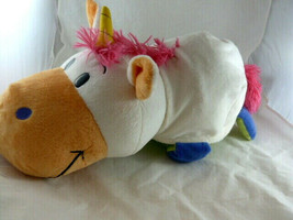 Dragon Plush Flipazoo Imogen Dragon plus Perephone Unicorn 2 In 1 Stuffed Animal - £13.29 GBP