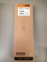 Genuine SEALED Epson T7159 Orange Plus 700ml Ink for SC-S70670/70675 Exp 11/22 - $106.42