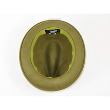 Men's Broner Wool Hat Classic Soft Fedora SCORSESE 73-789 Olive image 6