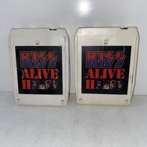 KISS ALIVE II 8 TRACK TAPES VOLUME 1 &amp; 2 NBL 87076 - £15.97 GBP