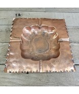 Vintage Gregorian MCM Copper Ashtray With Nice Old Patina! - $14.80