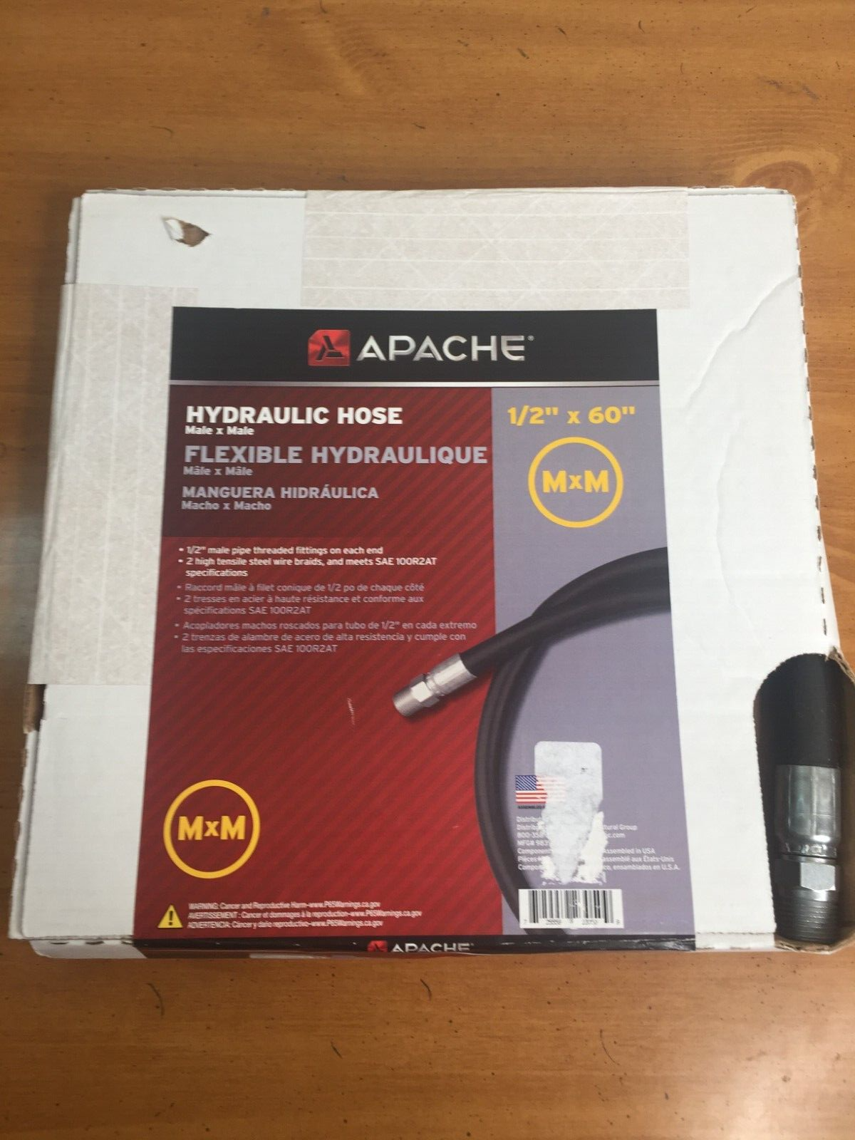 Hydraulic Hoses Apache 98398336-C 1/2
